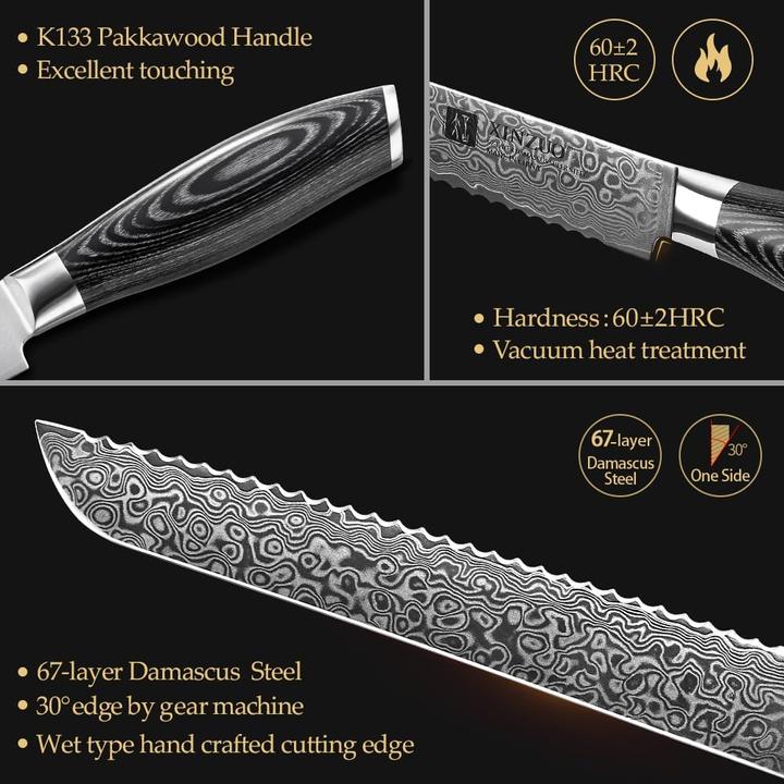 Produktbild Xinzuo Brotmesser (20 cm)