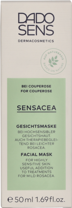 Immagine prodotto Dado Sens Maschera per il viso SENSACEA - Couperose, Rosacea e pelle leggermente arrossata (50 ml)