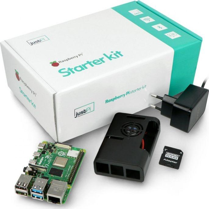 Actual product image Justpi 4 Model B 4GB RAM Starter Kit (RPI-15064)