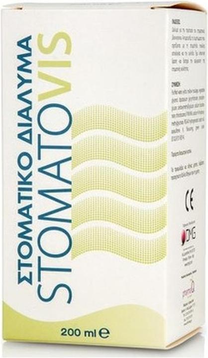 Immagine prodotto PharmaQ Stomatovis Stomatovis Mouthwash Antimicrobial Oral Solution 200ml (200 ml, Collutorio)