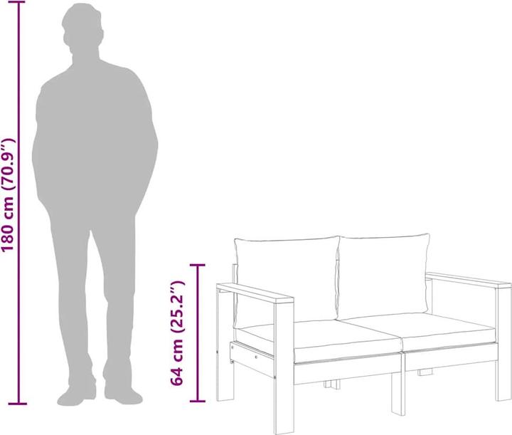 Actual product image vidaXL Leland