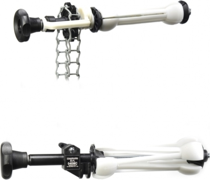 Image du produit Manfrotto Kit de roulement pour fonds avec chaîne en métal rouge (100 cm)