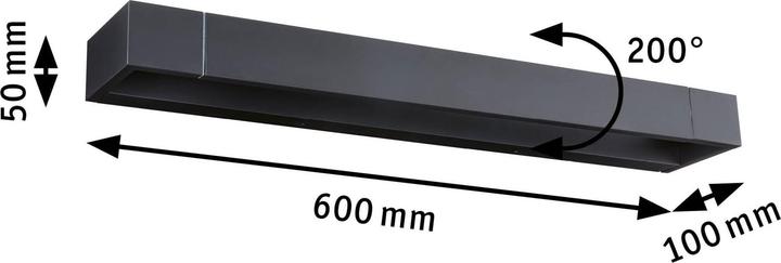 Image du produit Paulmann Wandleuchte Lucille (2100 lm)