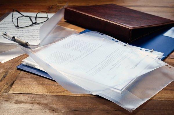 Produktbild Veloflex Sichthülle mit Klappe (A4, 10x)