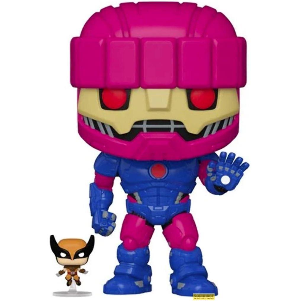Funko X-Men Super Sized Jumbo POP! Vinyl figurine Sentinel with Wolverine 25 cm