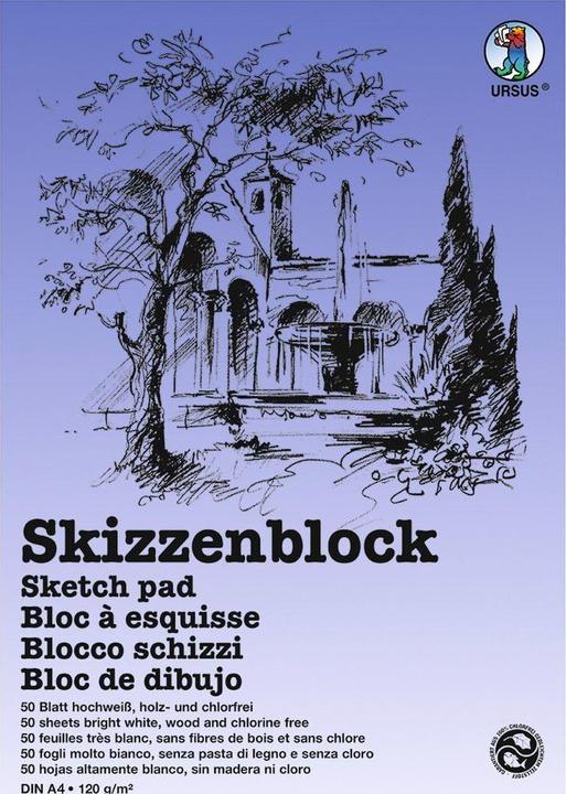 Immagine prodotto Ursus Sketchpads - bianco (A4)