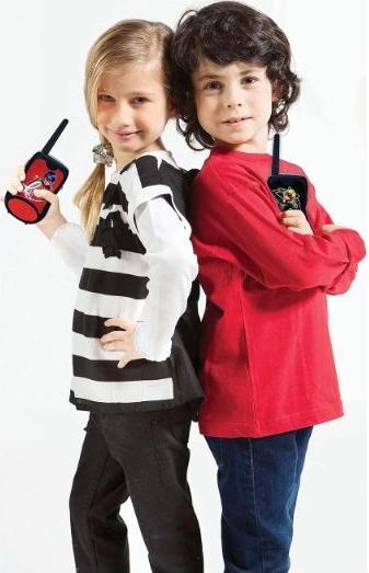 Actual product image Lexibook Walkie-talkies up to 120 metres range with belt clip (0.12 km)