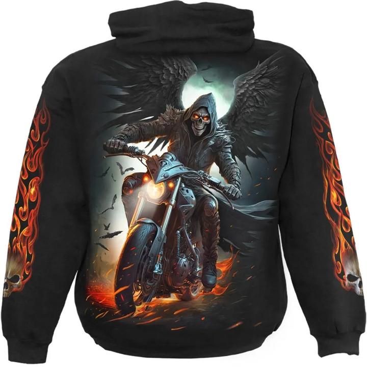 Immagine prodotto Spiral Night Rider Felpa con Cappuccio Adulto Unisex (S)