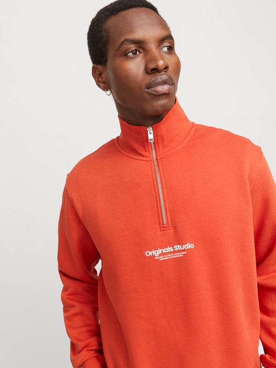 Actual product image Jack & Jones Jorvesterbro Sweat Quarter Zip Hn Noos (XL)