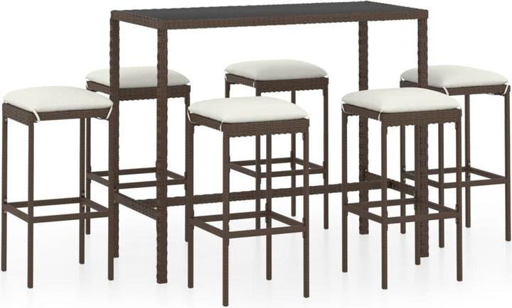 Produktbild vidaXL Bar-Set (38 x 38 x 110 cm)