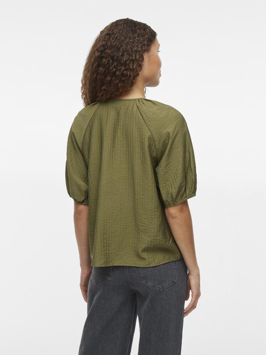 Immagine prodotto Vila V-Ausschnitt Oberteil mit kurzen Ärmeln (40)