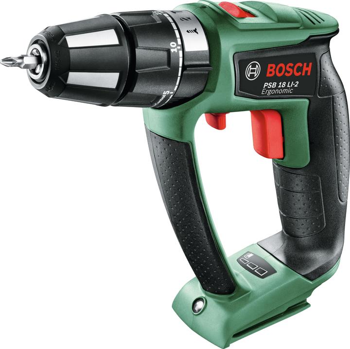 Bosch Home & Garden PSB 18 LI-2 Ergonomique (Fonctionnement sur batterie)