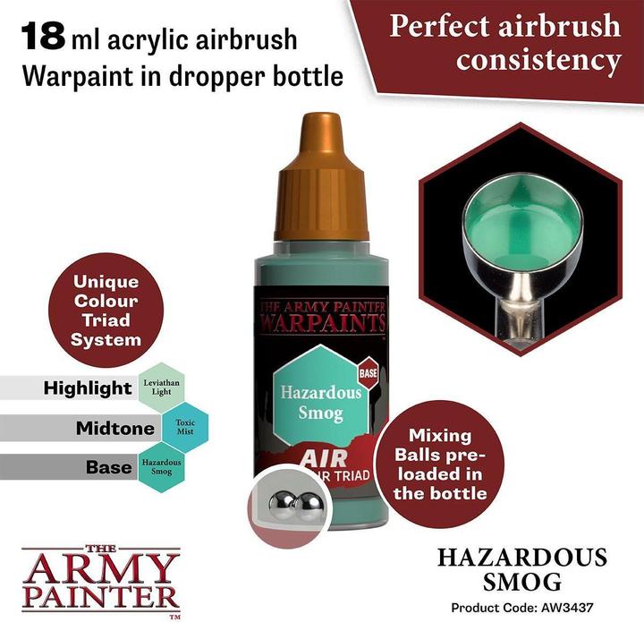 Immagine prodotto The Army Painter Smog pericoloso - Aria (18 ml)
