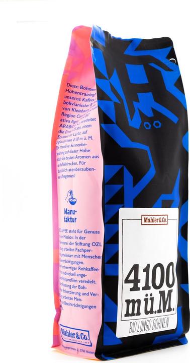 Produktbild Mahler & Co. Lungo Bio-Kaffee 4100 m ü.M. (500 g)