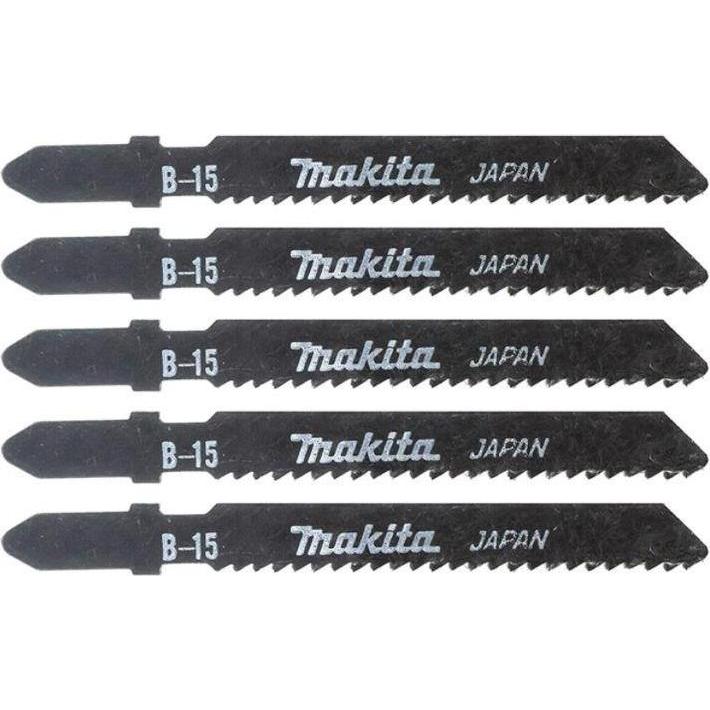 Makita, Lama, Lama Da Seghetto 50mm B15 Legno 5 Pezzi
