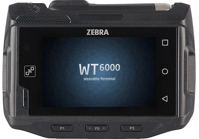 Produktbild Zebra Barcodeleser WT6000 Terminal 8,13 cm (3,2 Zoll) 800 x 480 Pixel Touchscreen 245 g Schwarz