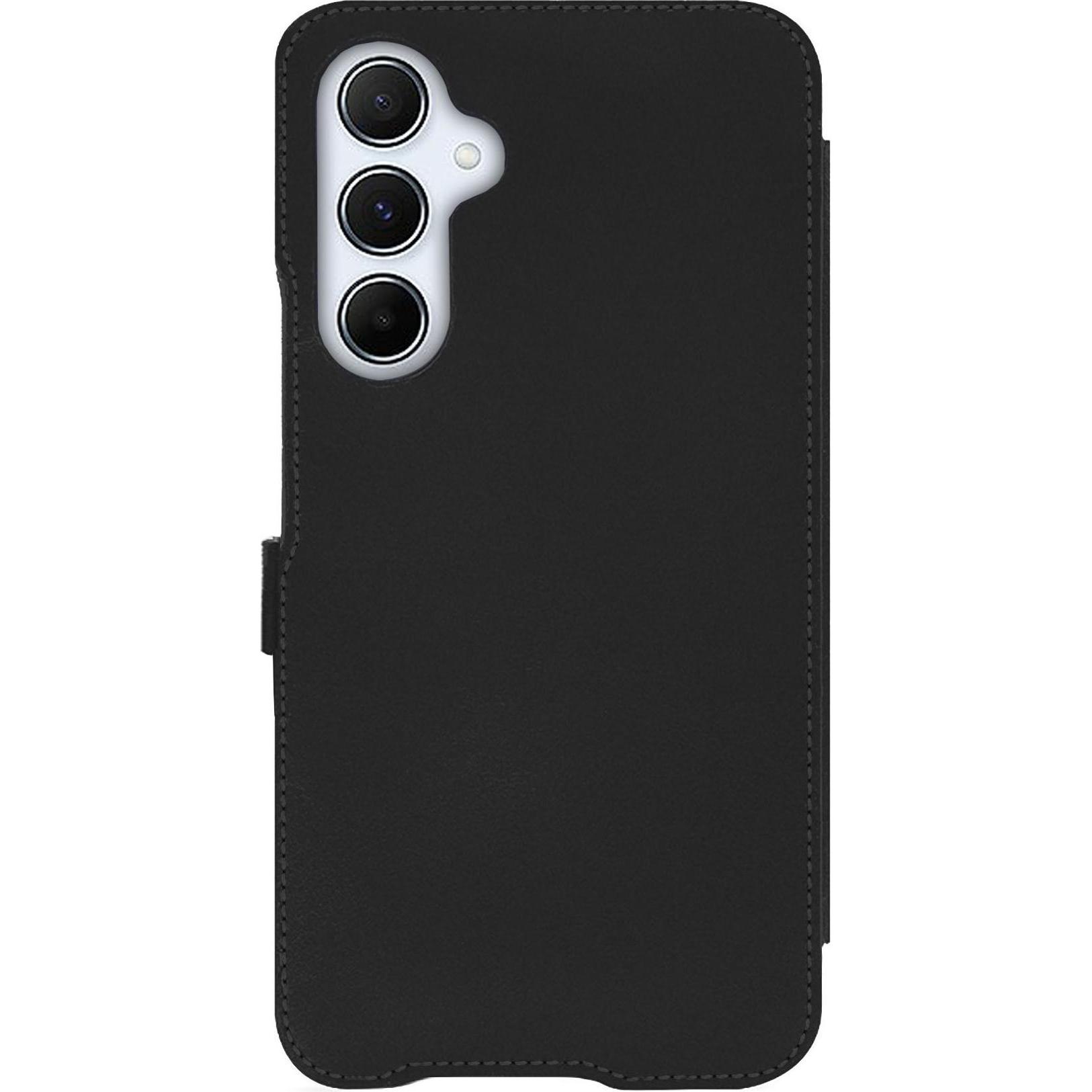 Thumbnail - Noreve Lederschutzhülle horizontal (Samsung Galaxy A55), Smartphone Hülle, Rosa