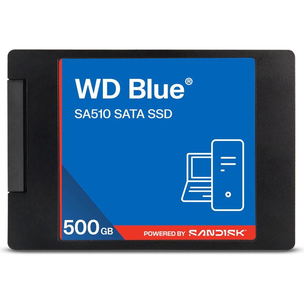 SANDISK SSD Blue SATA 500GB 2.5 (500 GB, 2.5"), SSD