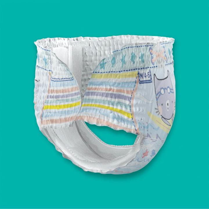 Actual product image Pampers Splashers (Size 3, Size 4, Pack, 12 pcs.)
