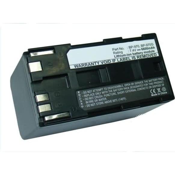 AGI 99872 - 6600 mAh - 7,4 V - Lithium-Ion (Li-Ion) - 1 Stück(e) (Akku), Kamera Stromversorgung, Schwarz