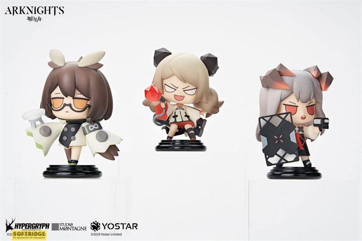 Actual product image Apex Arknights statuettes PVC Deformed Vol. 2 Set Box 12 cm