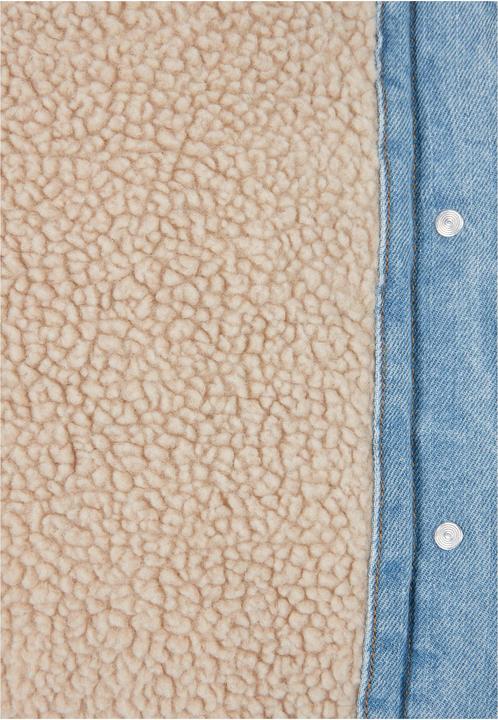 Actual product image Urban Classics Ladies Oversized Sherpa Denim Jacket - 19395 (XXL)