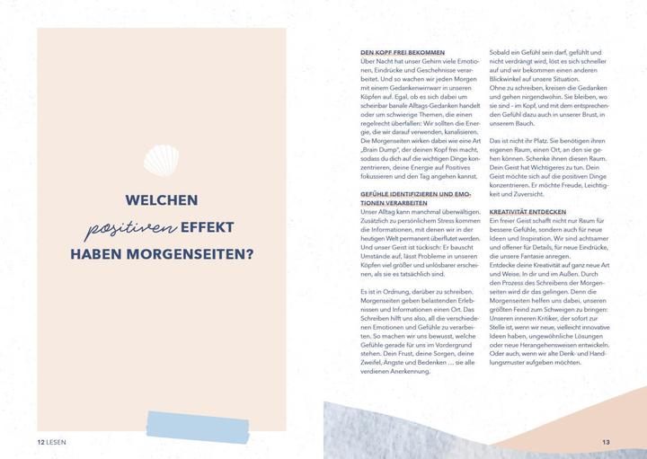 Immagine prodotto Meine Morgenseiten – Das gestaltete Tagebuch zum Eintragen (Tedesco, Johanna Kramer, 2021)