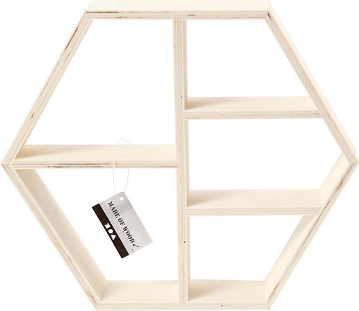 Actual product image Creativ Company Wooden rack 6-corner (25 x 28.5 cm)