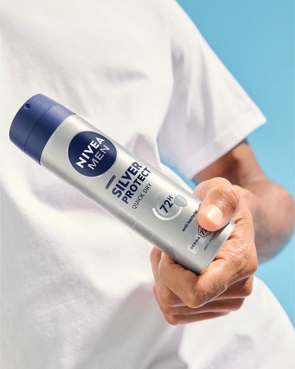 Produktbild NIVEA Silver Protect Dynamic Power Antiperspirant - Antiperspirant Spray For Men (Spray, 150 ml)
