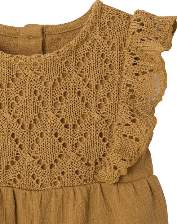 Produktbild Vertbaudet Mädchen Baby Overall mit gehäkeltem Oberteil (92)