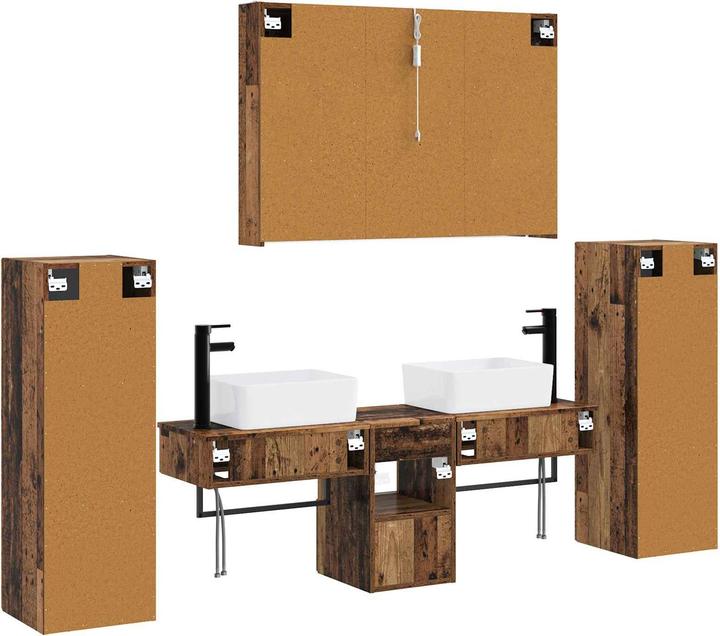 Produktbild vidaXL Badezimmermöbel-Set