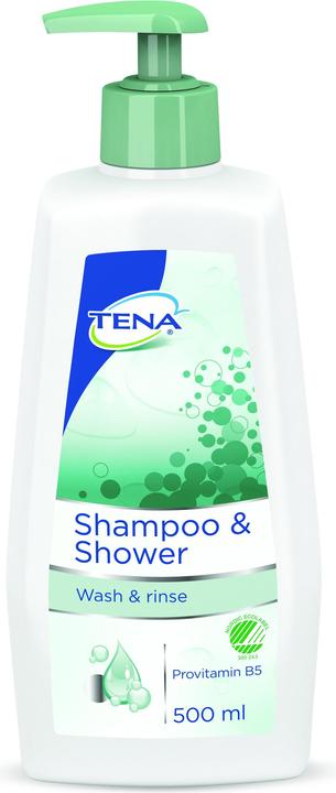 Actual product image Tena Shampoo & Shower (500 ml, Liquid shampoo)