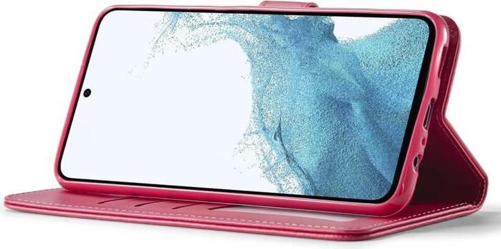Produktbild LC.Imeeke Galaxy A35 - Leder Etui Hülle pink (Samsung Galaxy A35)
