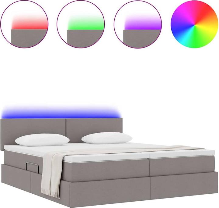 Image du produit vidaXL Modernes Bett (200 x 200 cm)