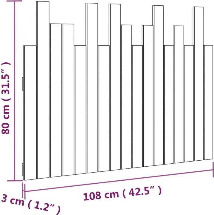 Immagine prodotto vidaXL Ammon (108 x 3 x 80 cm)