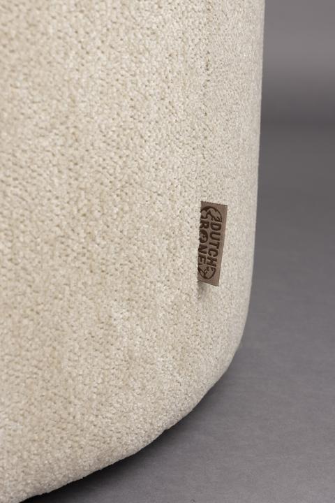Produktbild Dutchbone Rocca Pouf Latte