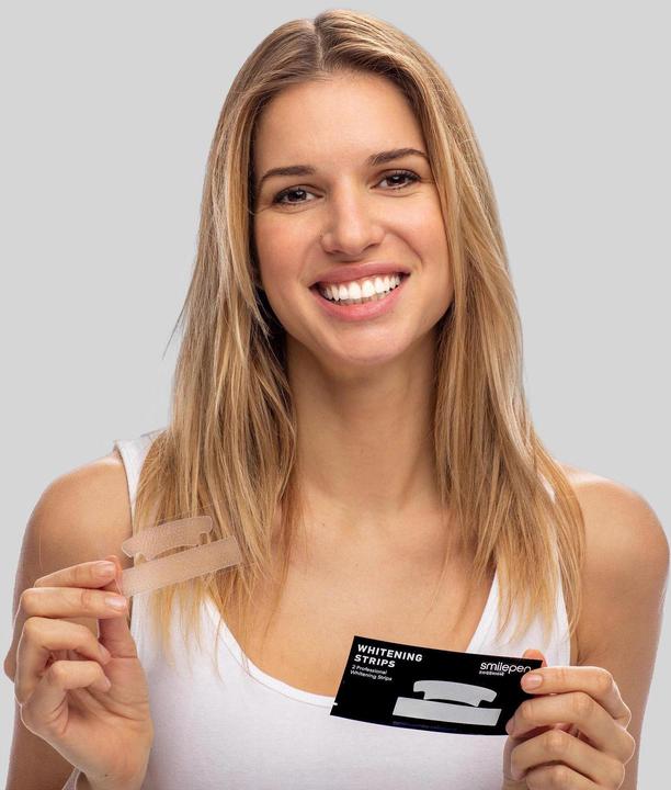 Actual product image SmilePen Power Whitening Strips (Bleaching Strips)