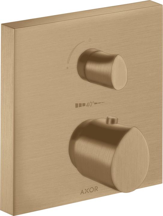 Actual product image Axor Starck Organic thermostat concealed, diverter valve, 2 consumers