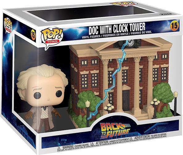 Image du produit Funko POP! - Retour vers le Futur: Doc with Clock Tower