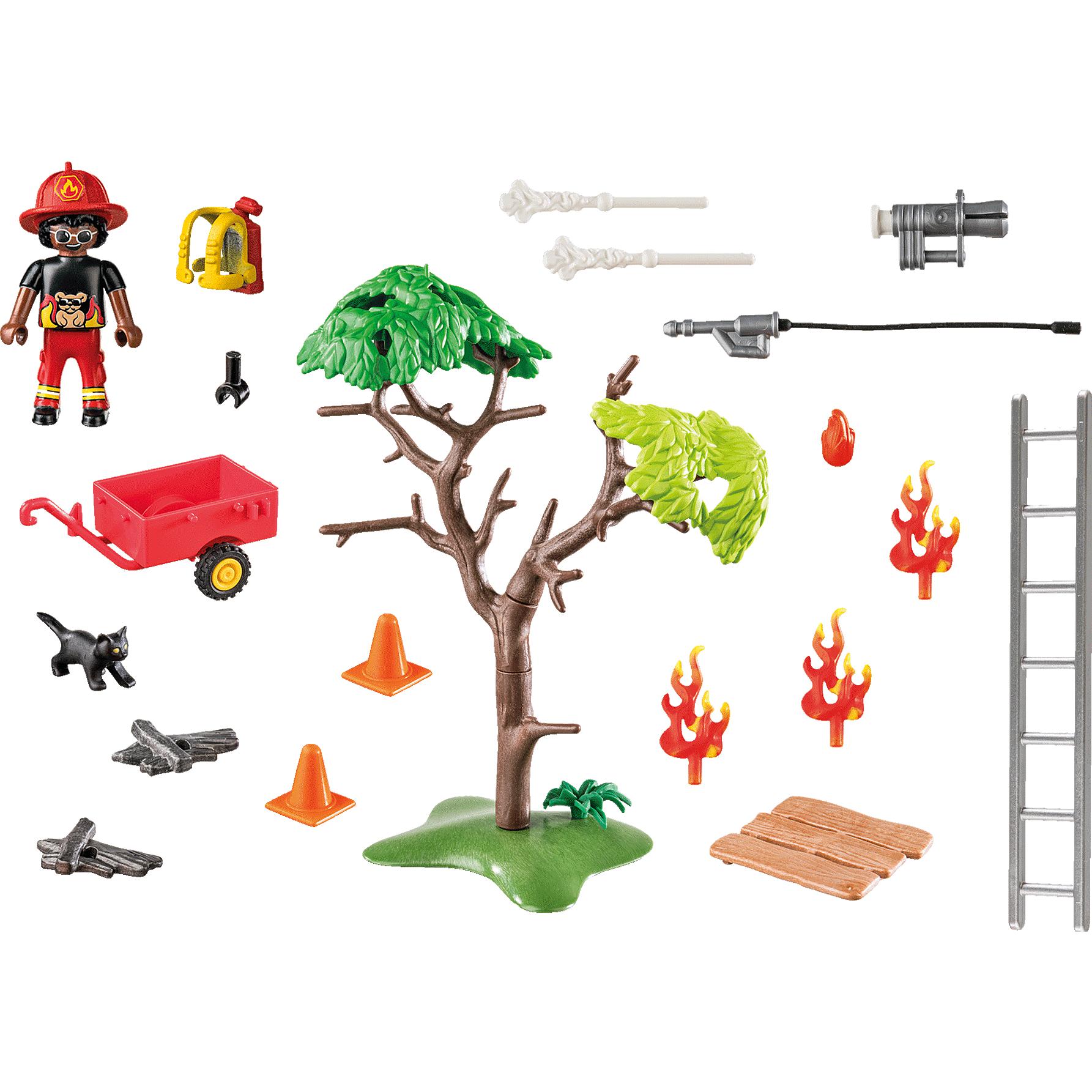 Thumbnail - Playmobil Feuerwehr Action : Rette die Katze. (70917, Playmobil Duck On Call)
