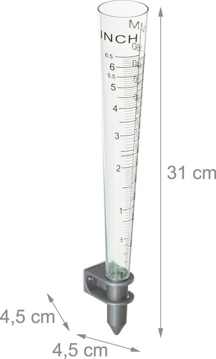 Immagine prodotto Relaxdays 2x pluviometro