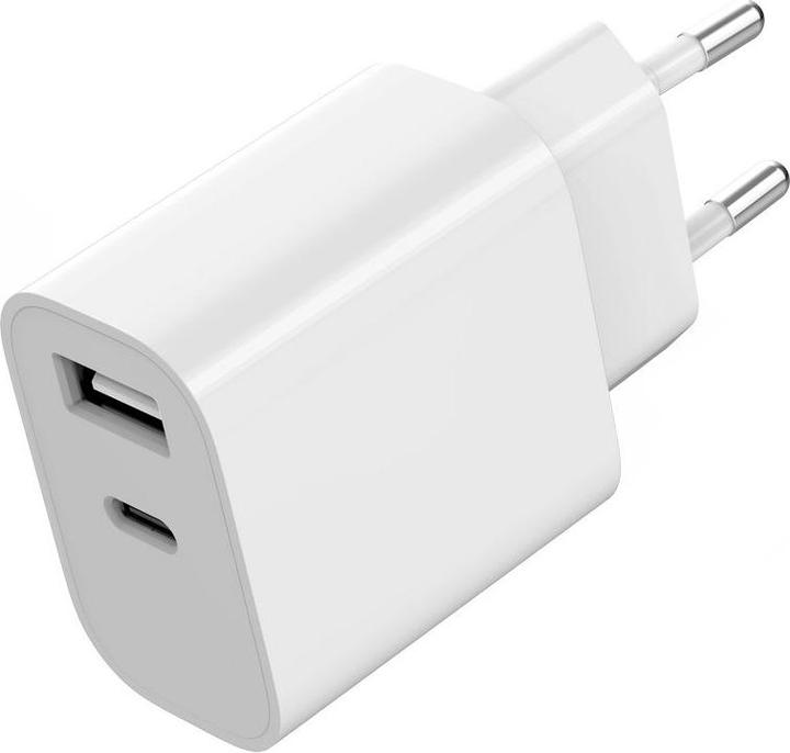 Actual product image Gembird CHARGER USB UNIVERSAL WHITE/2P TA-UC-2AC12-01 (12 W)