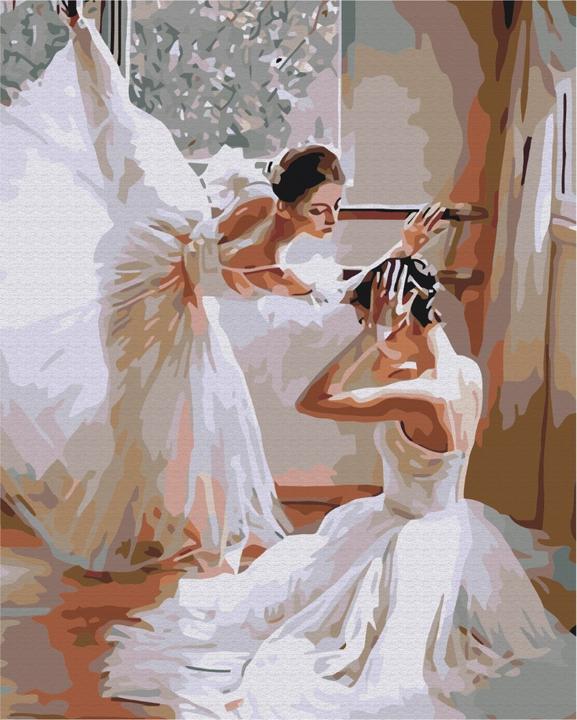 Produktbild Syma Picture Paint it! Painting by numbers Ballerina