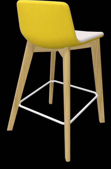 Actual product image Narbutas Twist & Sit Bar Stool