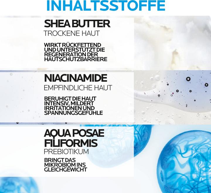 Actual product image La Roche Posay Lipikar Creme Light / Lipikar Baume Light AP+M (Body lotion, 400 ml)