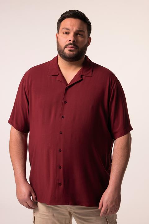 Immagine prodotto Men+ Viskose-Hemd, Halbarm, Cubakragen, Cuba Fit (L)
