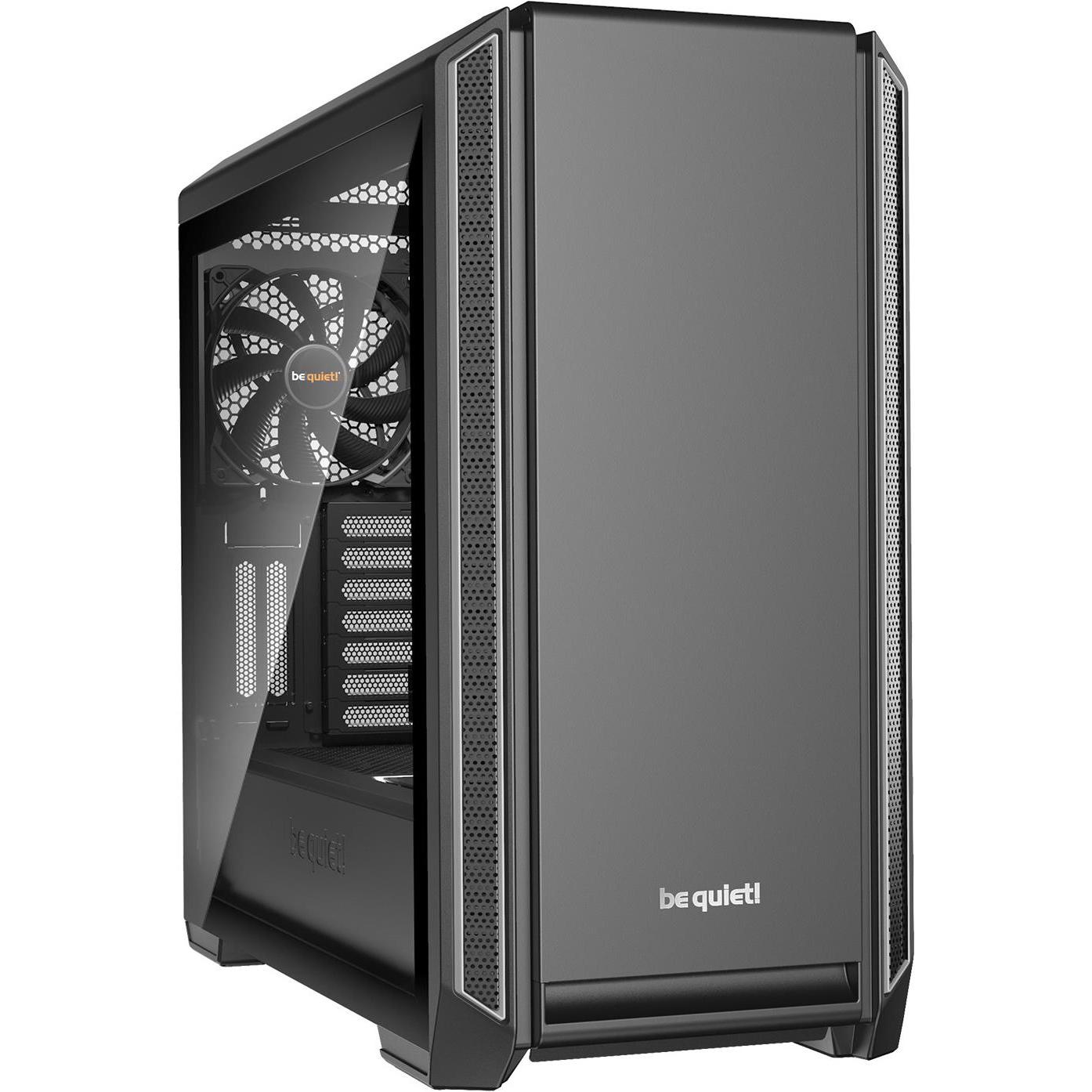 be quiet! Silent Base 601 (ATX, mATX, Mini-ITX, E-ATX), PC Gehäuse, Schwarz
