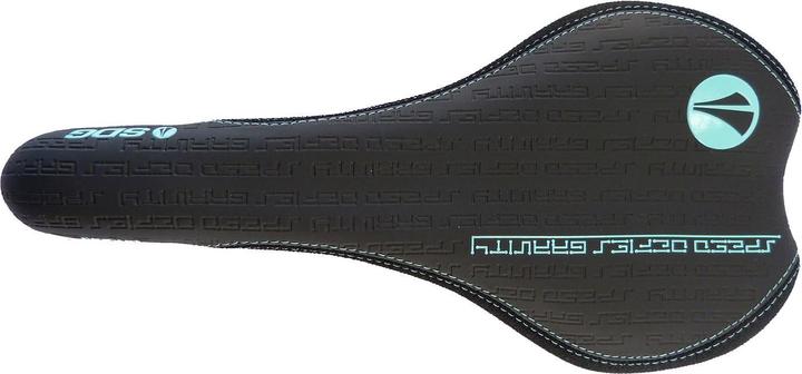 Produktbild Sdg Circuit MTN Sattel, Ti-Alloy 7x7mm, black/teal