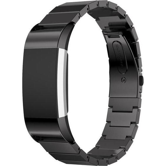 Strap-it Armband (Edelstahl, Charge 2), Uhrenarmband, Schwarz