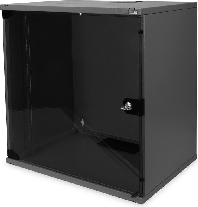 Produktbild Digitus 19" 7HE Wandgehäuse, SOHO PRO 370 x 540 x 400 mm, schwarz (7 HE, 19 Zoll Rack)
